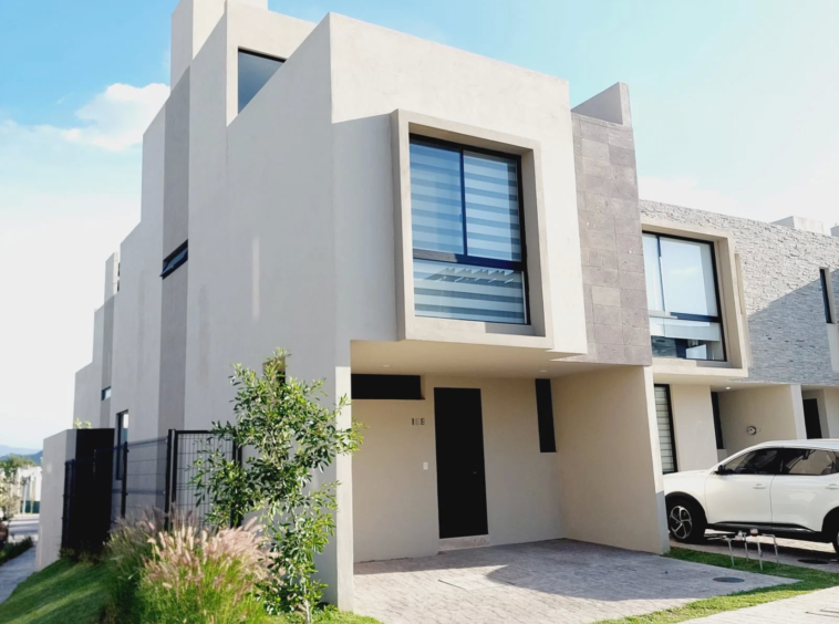 casa con jardin
